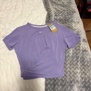 Nike Lavender + White Short Sleeve Tee